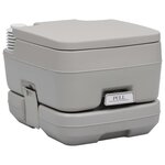 vidaXL Toilette portable de camping avec tente 10+10 L