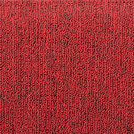 vidaXL Tapis d'escalier 15 Pièces Rouge bordeaux 65 x 24 x 4 cm