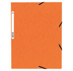 Chemise 3 Rabat 4 5/10ème élastique + étiquette  couleur aléatoire EXACOMPTA