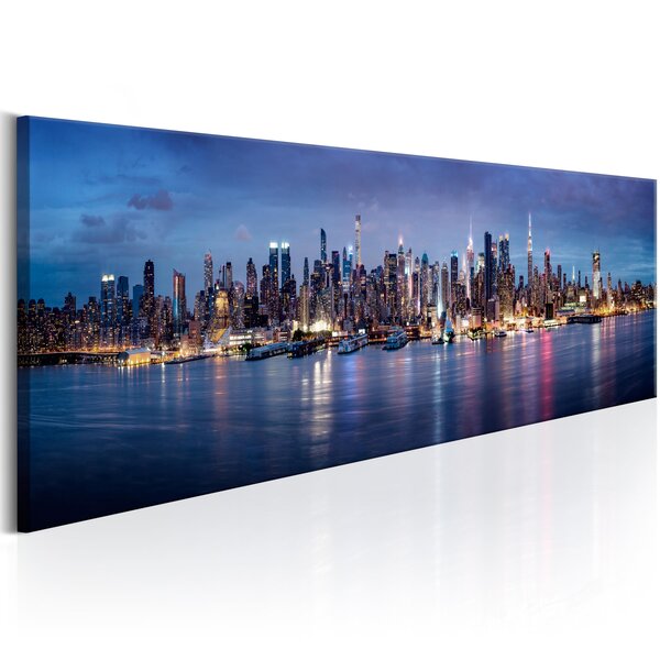 Tableau - new york nights l x h en cm 135x45