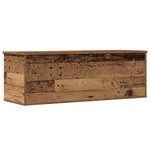 Coffre de rangement vidaXL en vieux bois 102x35x35 cm en bois reconstitué