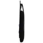 vidaXL Tête de lit suspendue Avec lumière LED Noir Velours