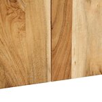 vidaXL Tête de lit 160 cm bois massif d'acacia