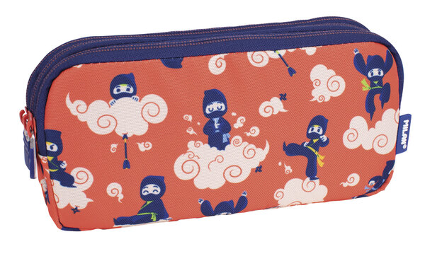 Trousse 3 fermetures éclair série spéciale Ninjutsu Rouge