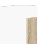 vidaXL Tête de lit Chêne Sonoma 120 cm Bois d'ingénierie