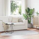 vidaXL Tapis 'HUARTE' à poils courts  doux et lavable  gris 140x200 cm