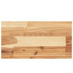 vidaXL Dessus de table 40x20x4 cm rectangulaire bois massif d'acacia