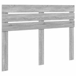 vidaXL Lit de Rangement Gris Sonoma 150 x 200 cm Bois d'ingénierie