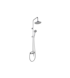 Rousseau colonne de douche avec robinet mitigeur mécanique timaru chrome