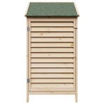 vidaXL Abri de jardin Naturel 59 x 56 x 113 5 cm Bois de Sapin Massif