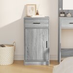 Buffet vidaXL Gris Sonoma 40x41x75 cm en Bois d'ingénierie