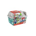 Hape E3771 - Set de train urbain dans boîte de rangement