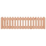 vidaXL Lit surélevé de jardin design de clôture bois douglas massif