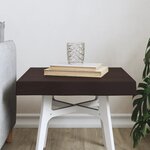 vidaXL Dessus de table bois massif traité bordure assortie