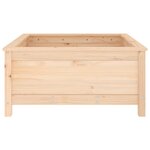 vidaXL Jardinière 82 5x82 5x39 cm bois de pin massif