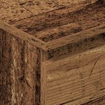 vidaXL Buffet vieux bois 60x35x98 5 cm bois d'ingénierie