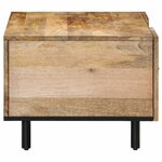 vidaXL Table basse 100x54x40 cm bois de manguier massif