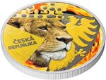 Pièce de monnaie en Argent 2 Dollars g 31.1 (1 oz) Millésime 2024 CZECH LION