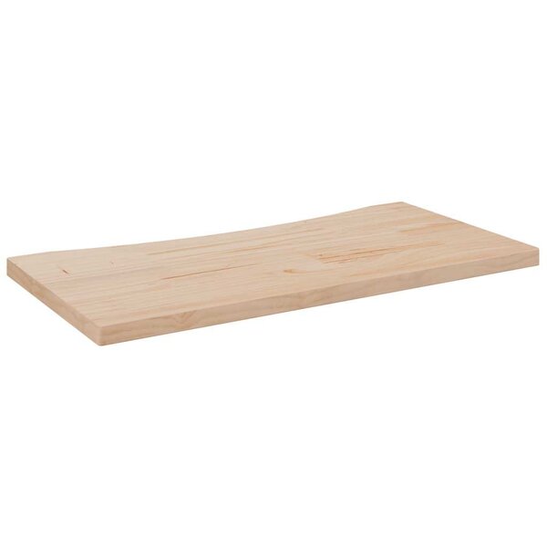 vidaXL Dessus de bureau 80x40x2 5 cm bois massif de pin