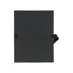 Chemise à dos extensible, A4, carton, noir EXACOMPTA