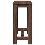 vidaXL Table de bar chêne marron 102x50x103 5 cm bois d'ingénierie