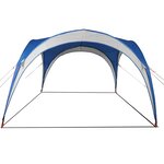 vidaXL Tente de réception bleu imperméable