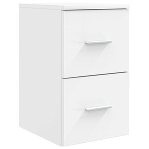 vidaXL Meuble de Salle de Bain In-between Blanc 30 x 41 x 50 cm