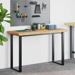 vidaXL Dessus de bureau fini à l'huile 120x50x4cm bois d'acacia massif