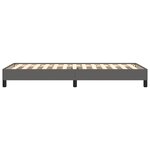 vidaXL Cadre de lit sans matelas gris 80x200 cm similicuir