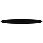 vidaXL Dessus de table 140x60x2 cm bois de chêne massif ovale