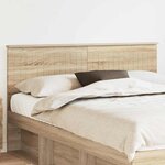 vidaXL Tête de lit Chêne Sonoma 150 cm Bois d'ingénierie