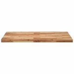 vidaXL Dessus de table rectangulaire 80x70x4 cm bois massif d'acacia