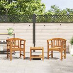 vidaXL banc Finition à l'huile naturelle 68 5 x 46 x 82 5 cm