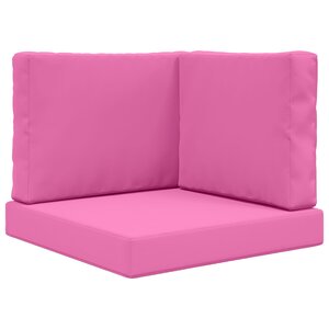 vidaXL Coussin de canapé d'extérieur Polyester Rose 60 x 60 cm