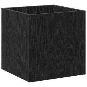vidaXL Boîte à plantes Chêne noir 40 x 38.5 x 40 cm Bois d'ingénierie