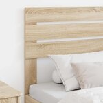 vidaXL Tête de lit Chêne Sonoma 75 cm Bois d'ingénierie