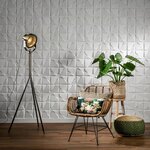 WallArt Panneaux muraux 3D Feline 12 Pièces GA-WA29