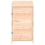 vidaXL Remise de jardin 55x52x112 cm Bois de sapin solide