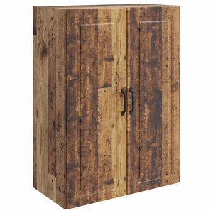 vidaXL Armoire Murale 66 x 34 5 x 90 cm Bois d'ingénierie Bois ancien