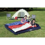 Bestway Lit gonflable avec oreiller et pompe à air 203x152x22 cm 67374