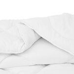 vidaXL Couettes & Duvets Blanc 200 x 220 cm Microfibre