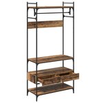 vidaXL Armoire Bois ancien 89 x 39 x 184.5 cm Bois d'ingénierie