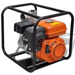 vidaXL Pompe à eau à moteur à essence 80 mm Connexion 4800 W