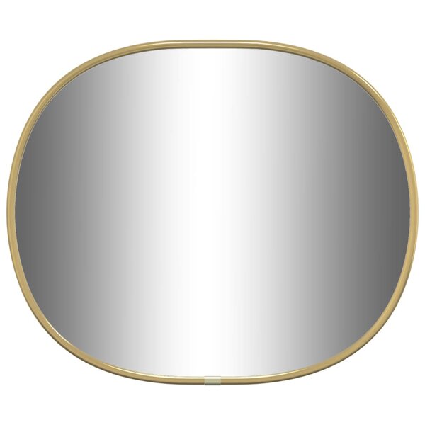 vidaXL Miroir mural Doré 30x25 cm
