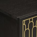 vidaXL Armoire latérale 40x33x75 cm bois massif de manguier