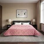 vidaXL Couette d'été 200 x 240 cm Été Rose Respirant