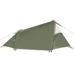 vidaXL Tente de camping tunnel 2 personnes vert imperméable