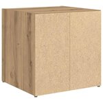 vidaXL Meuble TV Marron