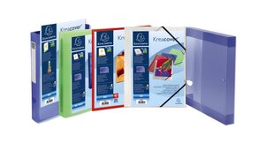 Classeur 2 anneaux 30mm polypropylène chromaline 10/10e Krea Cover - A4 maxi EXACOMPTA