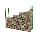 RANGE-BÛCHES - CHARGE MAX. 80 kg - 120 x 20 x 90 cm